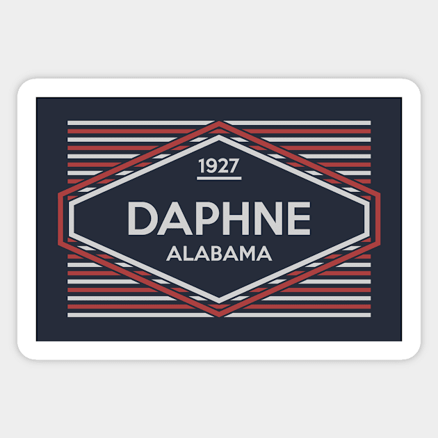 Daphne Alabama Sticker by RAADesigns